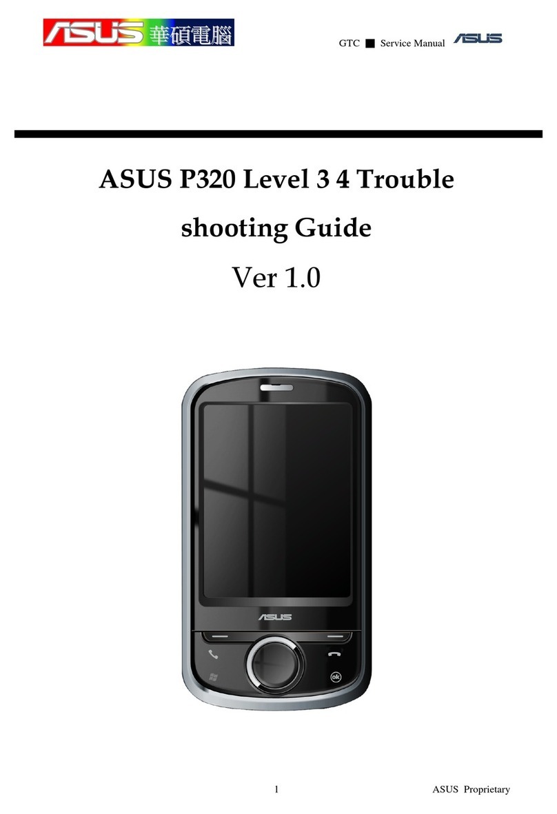 Asus P320 User manual Asus P320 User manual
