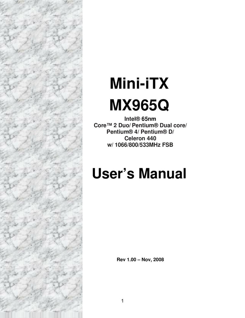 BCM Advanced Research MX965Q user manual