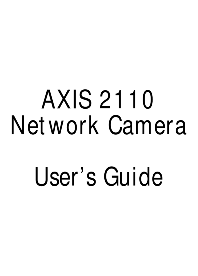 Axis NETZWERK-KAMERA 2110 User manual Axis NETZWERK-KAMERA 2110 User manual