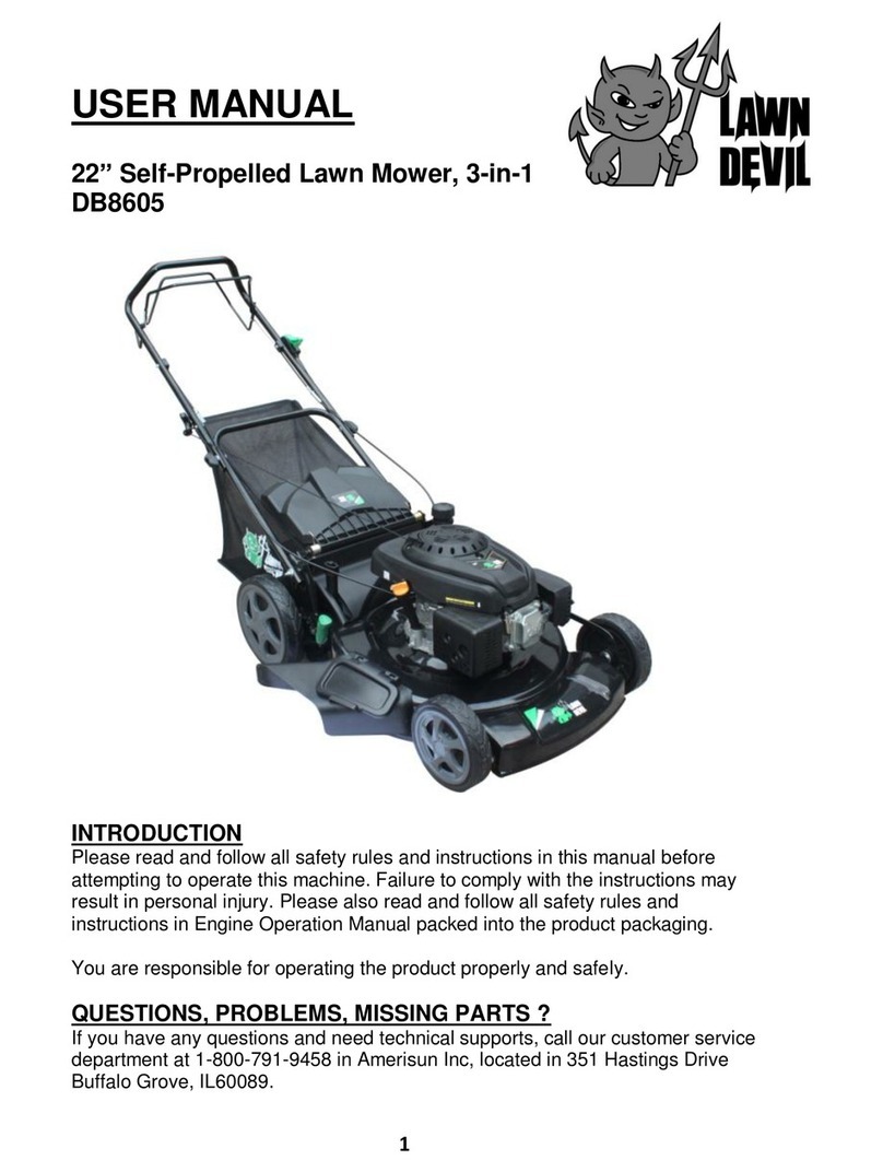 Lawn Devil DB8605 User manual