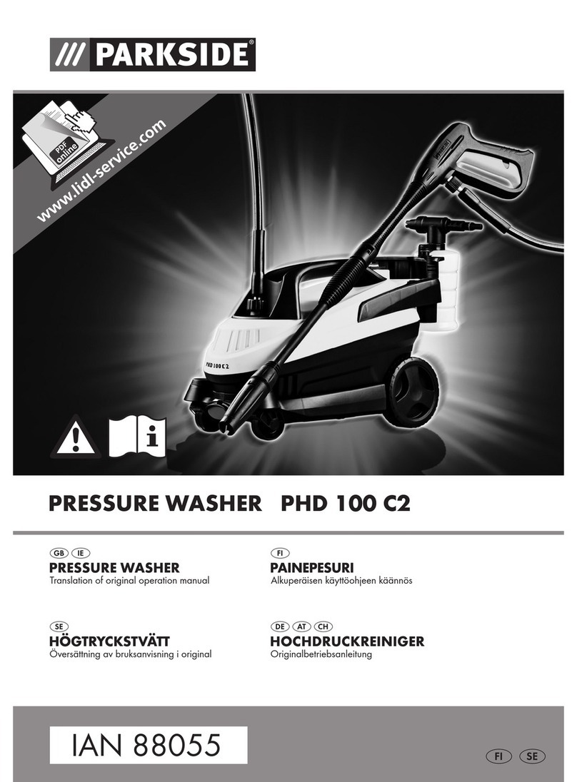 Parkside PHD 100 C2 Owner's manual