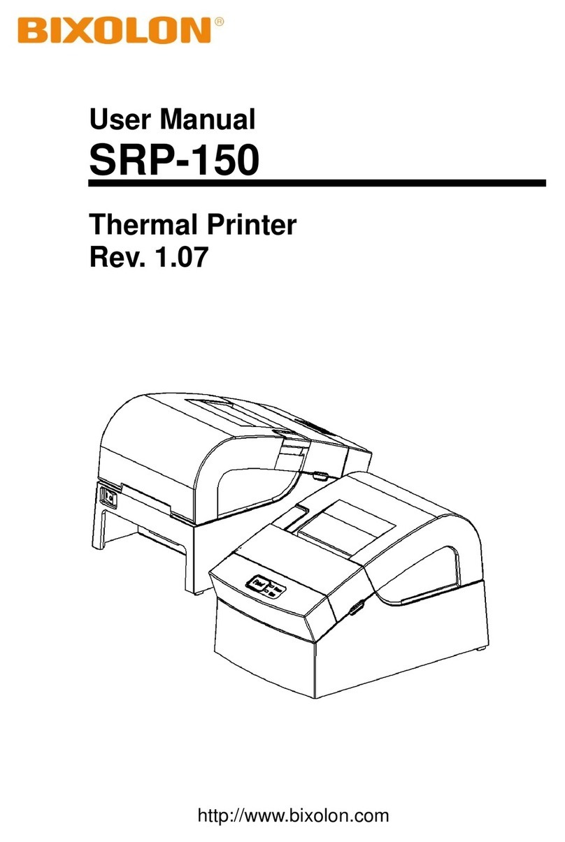 BIXOLON SRP-150 User manual