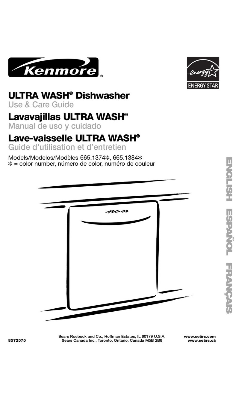 Kenmore 665.1374x Use & care guide