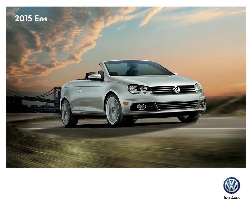 Volkswagen 2015 Eos User manual
