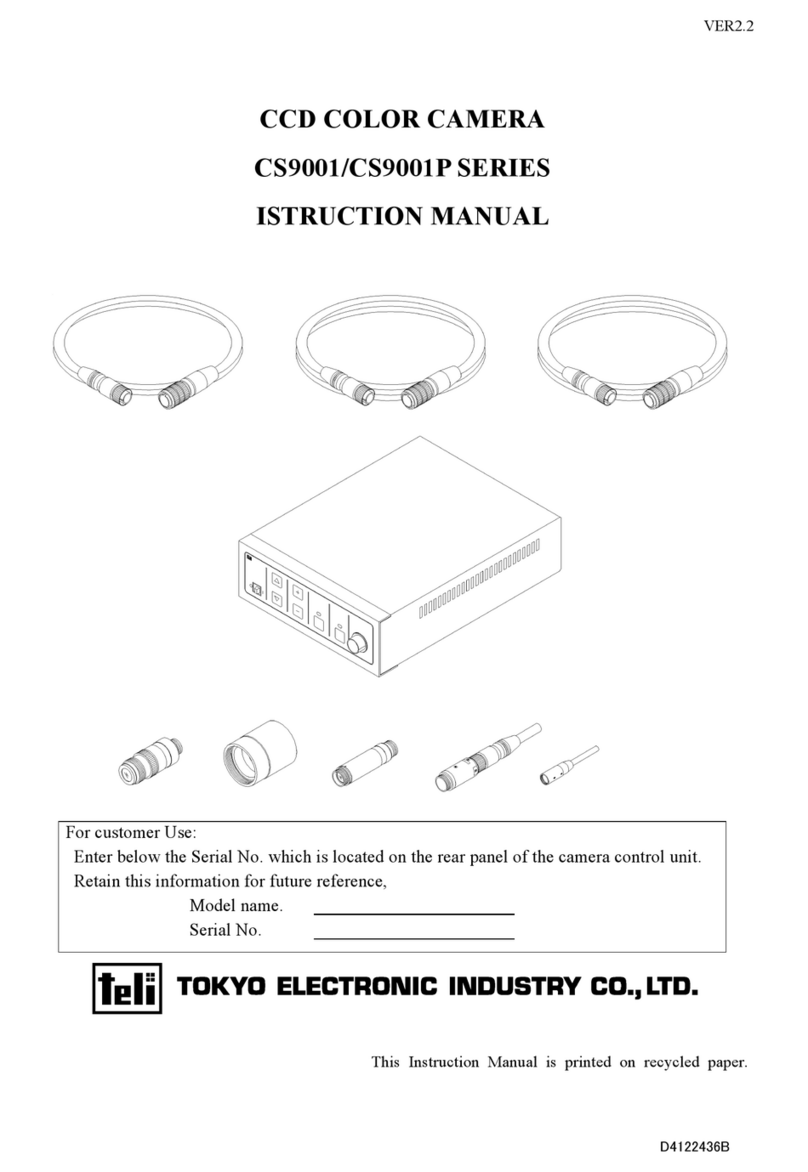 Teli CS9001 Series instruction manual