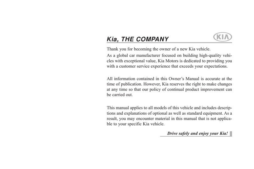 Kia Automobile user guide
