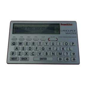 Franklin Language Master LM-2015 User manual