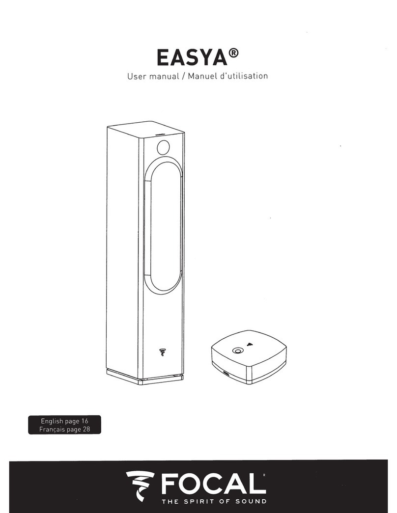 Focal EASYA User manual