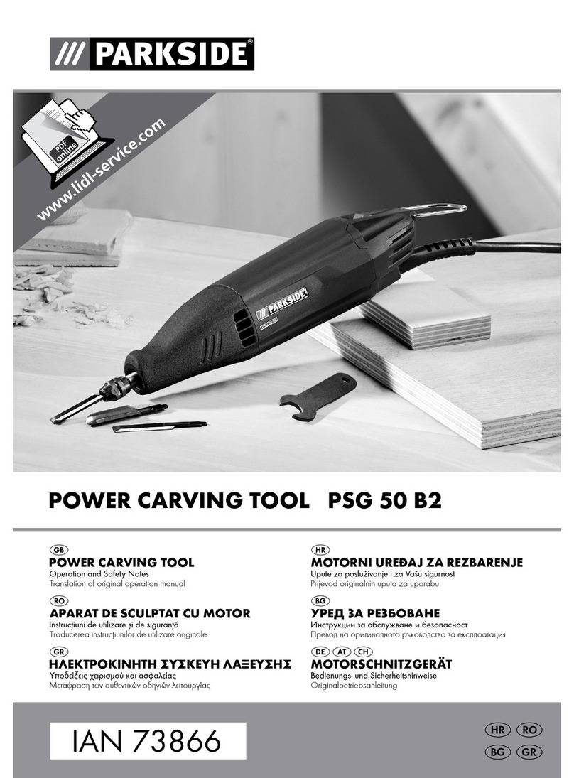 Parkside PSG 50 B2 Operation manual