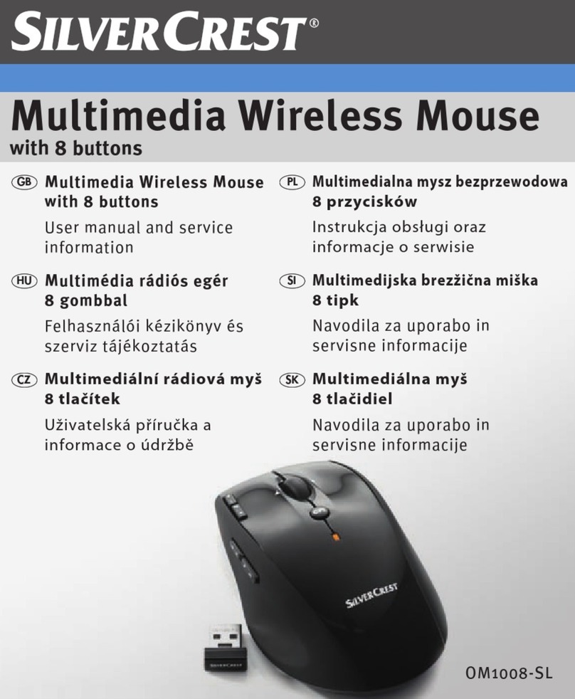 Silvercrest OM1008-SL User manual Silvercrest OM1008-SL User manual