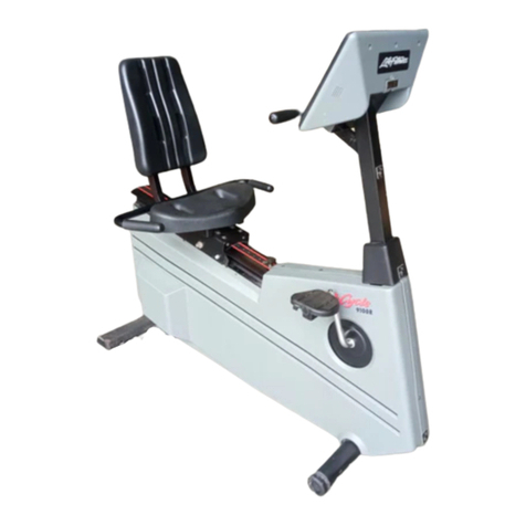 Life Fitness Lifecycle 9100R Operation manual Life Fitness Lifecycle 9100R Operation manual
