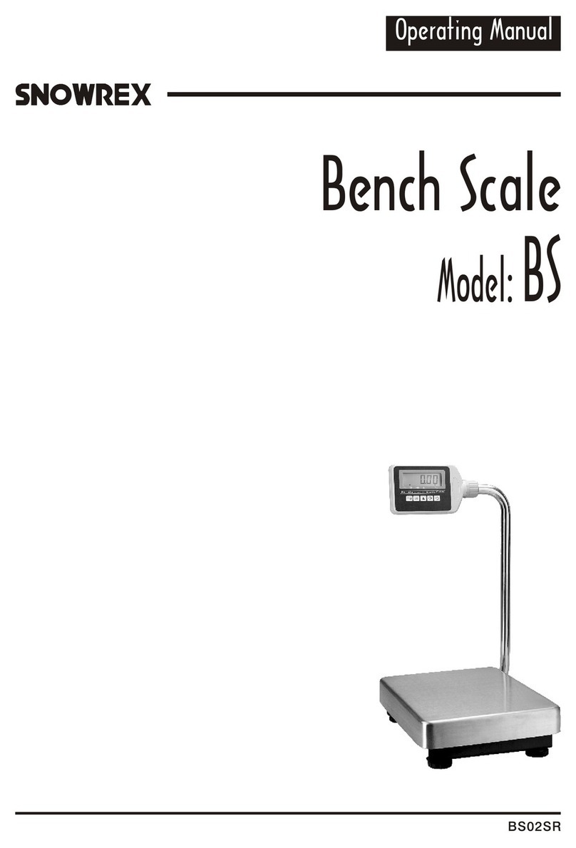 Snowrex BS User manual