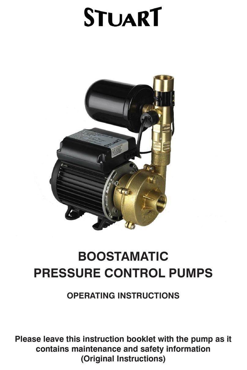 Stuart Boostamatic 4000 User manual