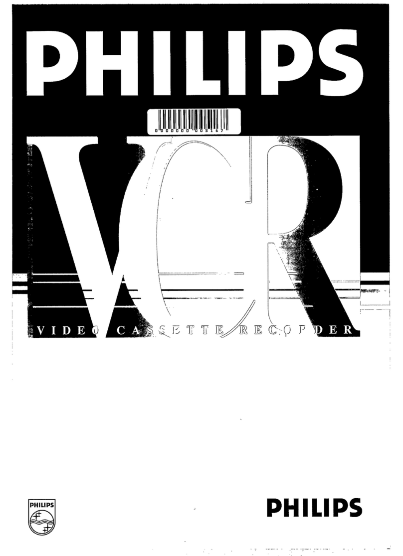 Philips VR322 User manual