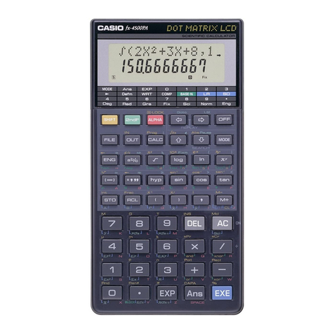 Casio fx-4500PA User manual