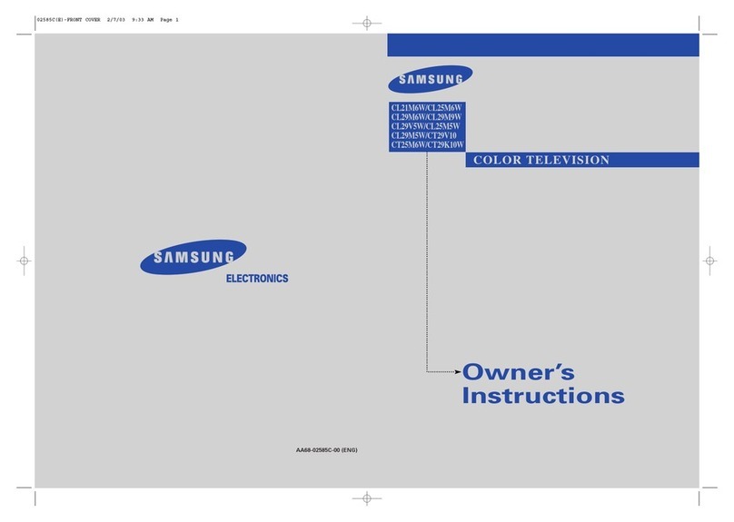 Samsung CL21A8W User manual