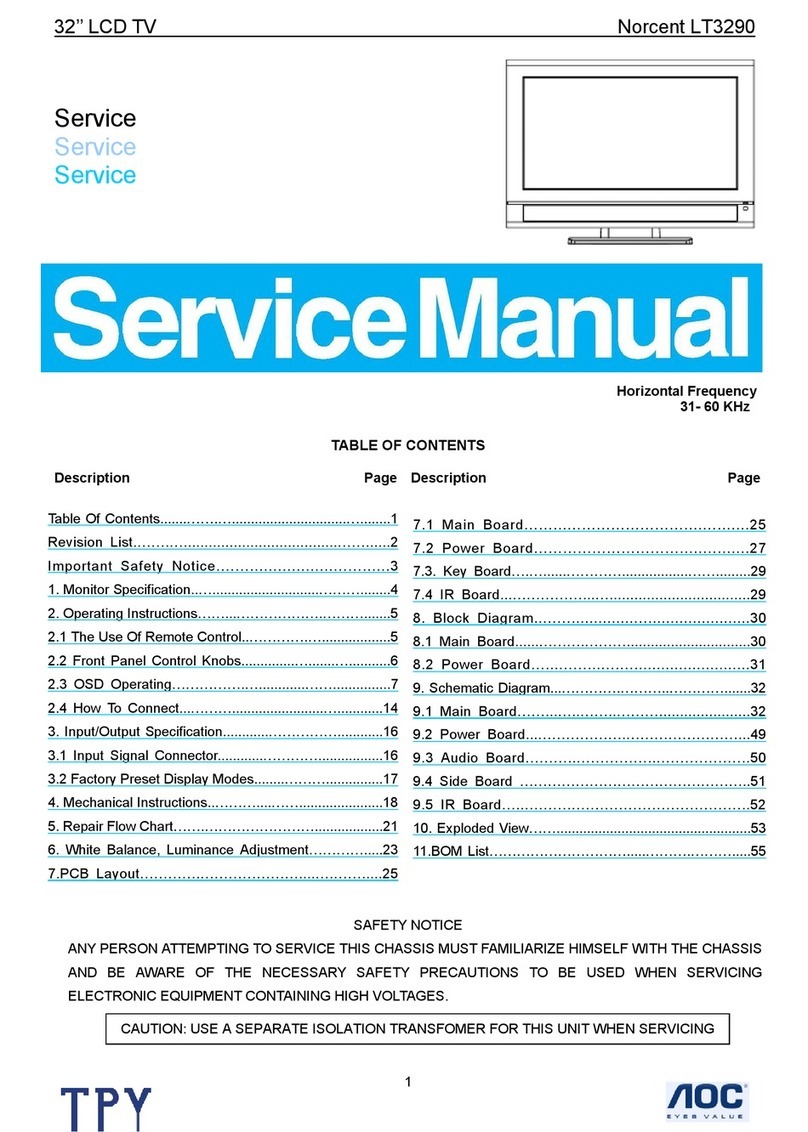 Norcent VION LT-3290 User manual Norcent VION LT-3290 User manual