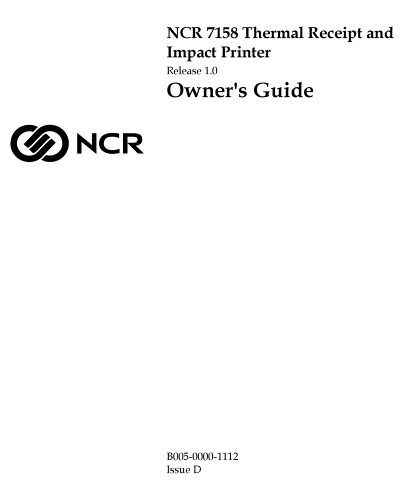NCR 7158 User manual