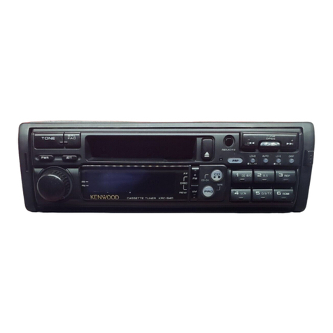 Kenwood KRC-940 User manual