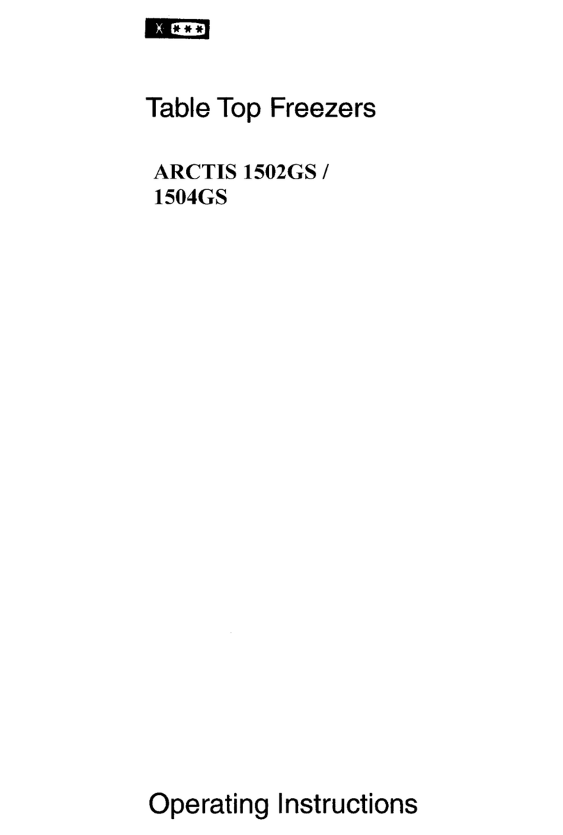 AEG Arctis 1502GS operating instructions