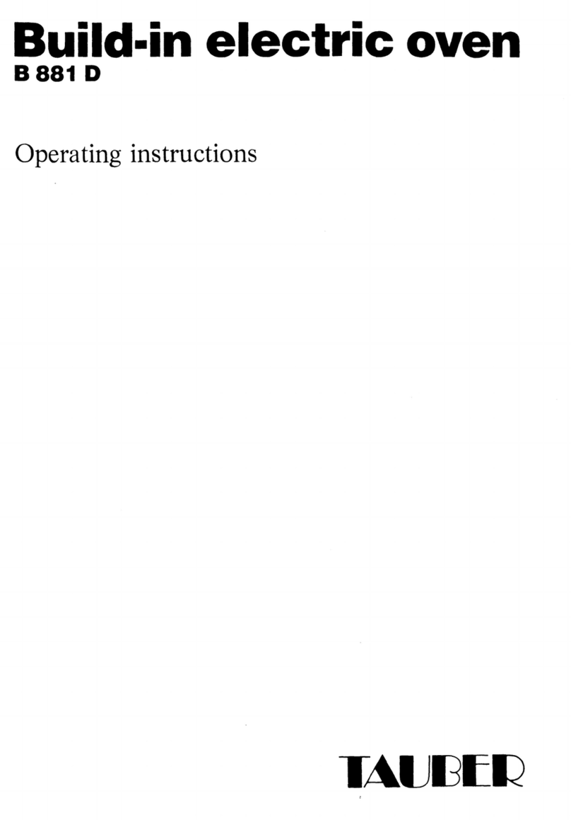 AEG Tauber B881 D operating instructions