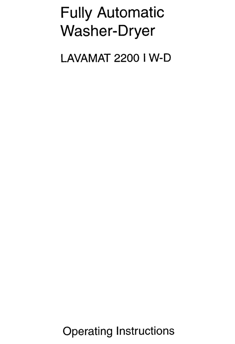 AEG LAVAMAT 2200 I W-D User manual AEG LAVAMAT 2200 I W-D User manual