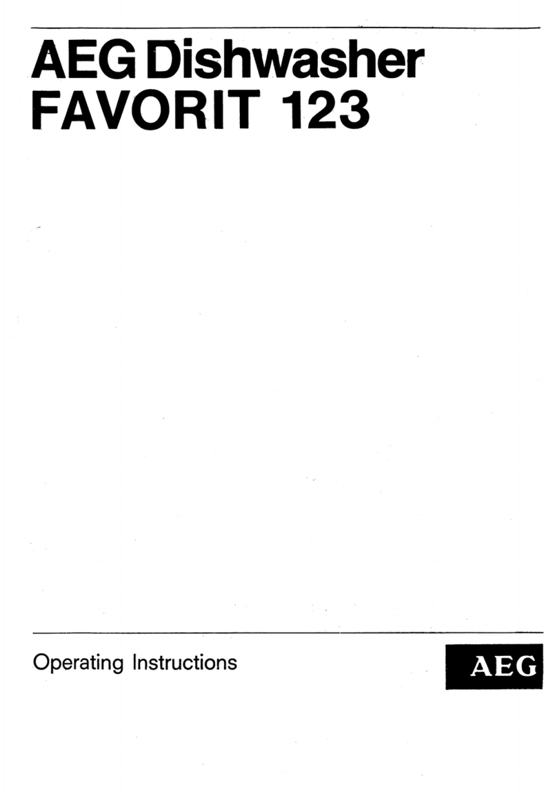 AEG Favorit 123 operating instructions
