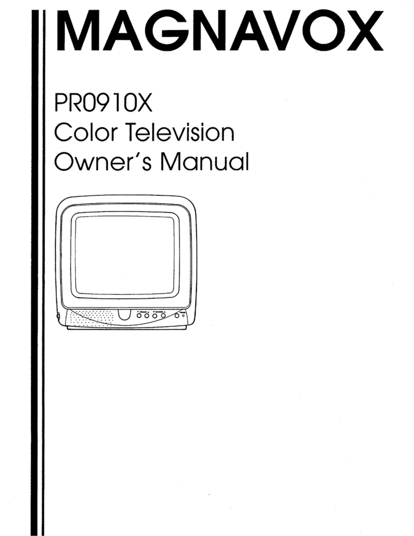 Magnavox PR0910X User manual Magnavox PR0910X User manual