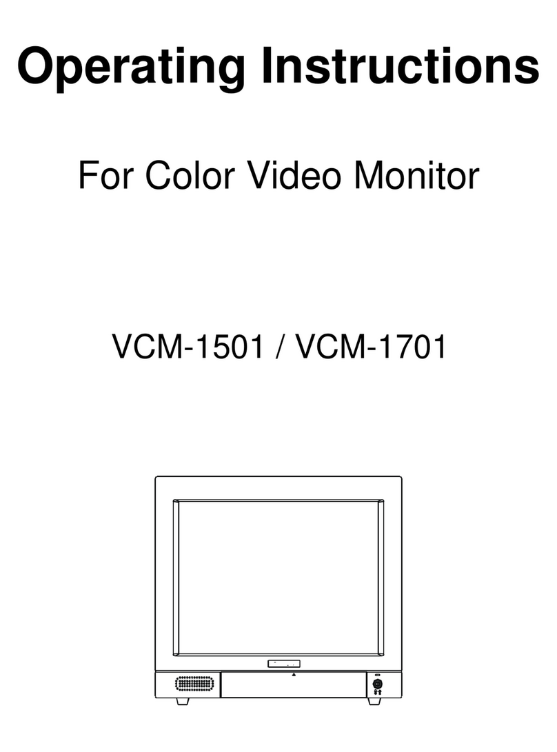 Ikegami Electronics VCM-1501 User manual