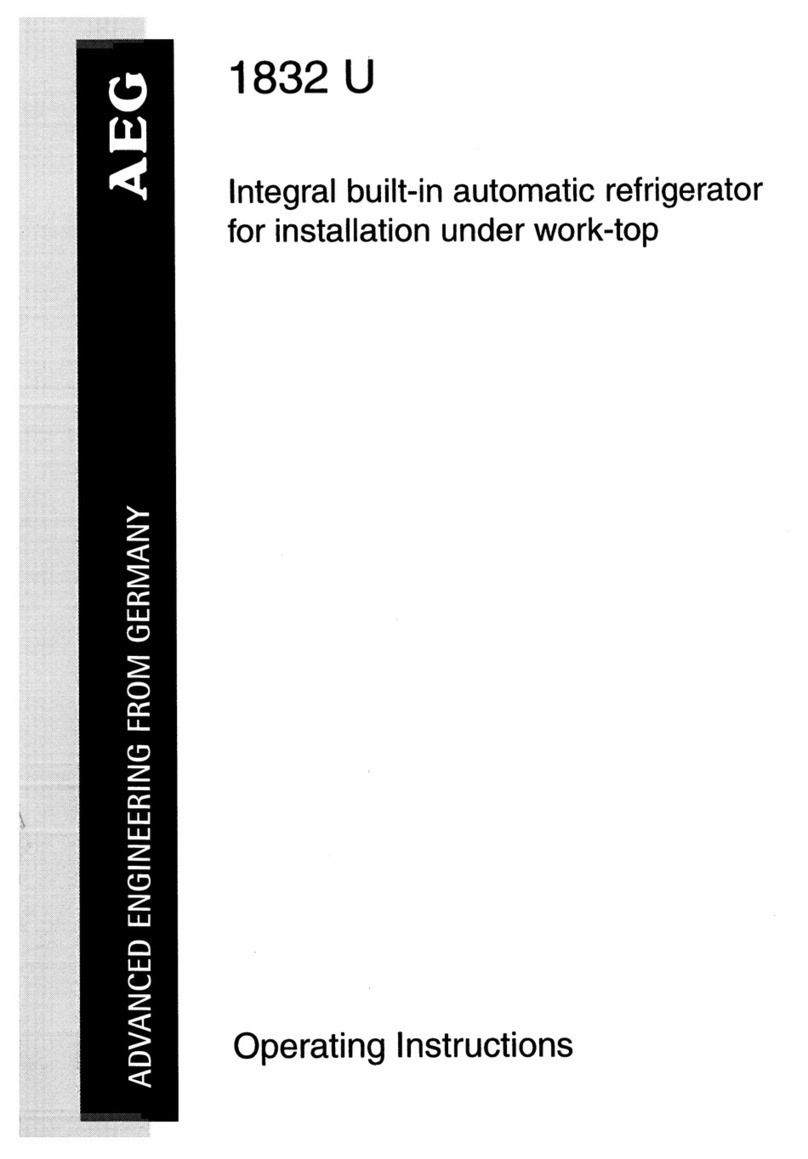 AEG 1832 U User manual