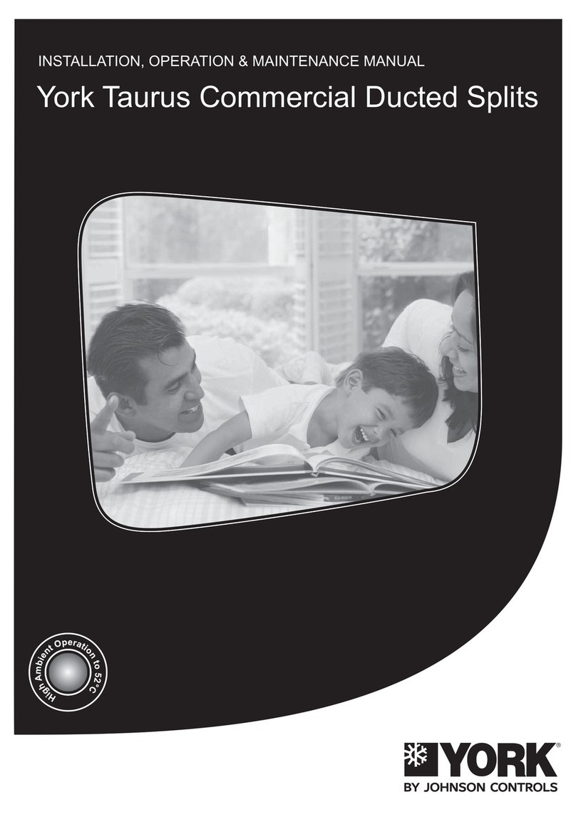 York Mr. Slim PK-1.6FLA Operating manual