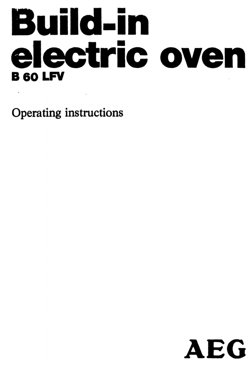 AEG B 60 LFV User manual
