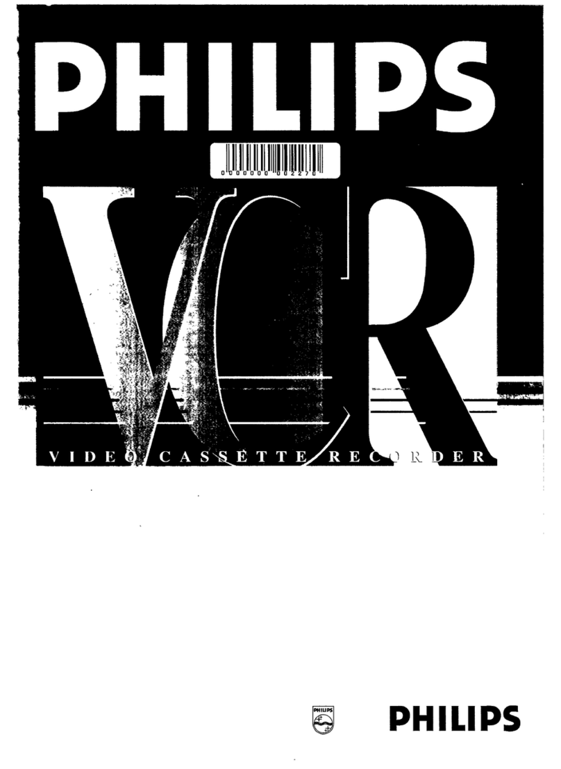 Philips VR 768 User manual