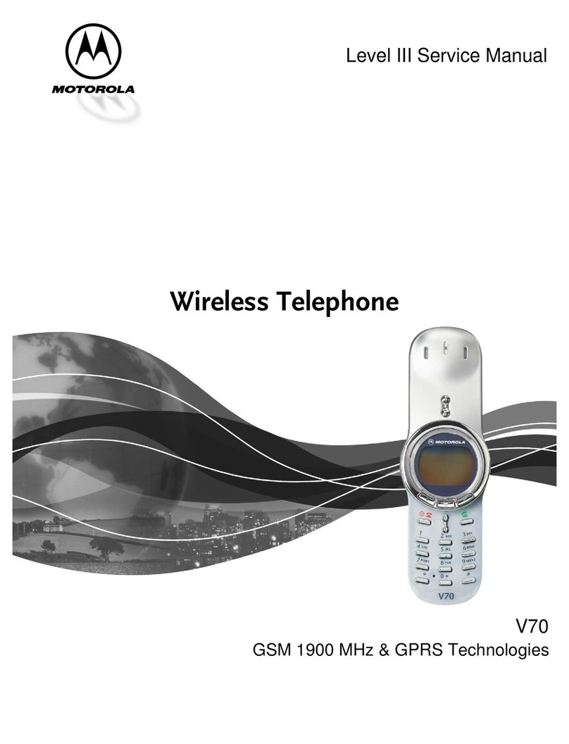Motorola V70 User manual