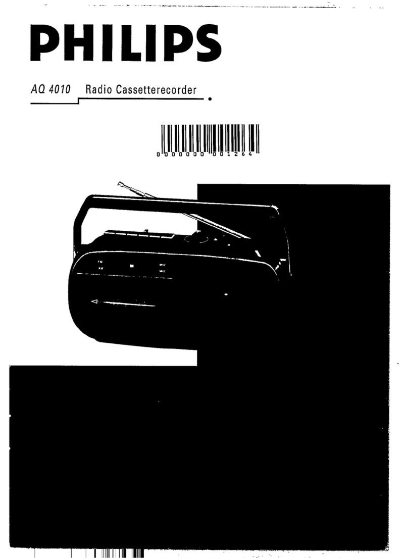 Philips AQ 4010 User manual
