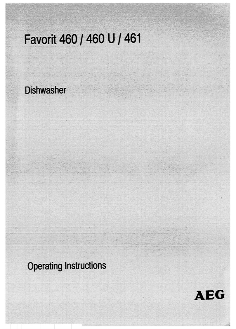 AEG Favorit 460 User manual AEG Favorit 460 User manual