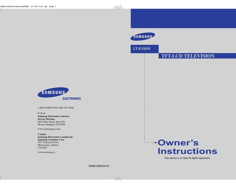 Samsung LT-P326W User manual
