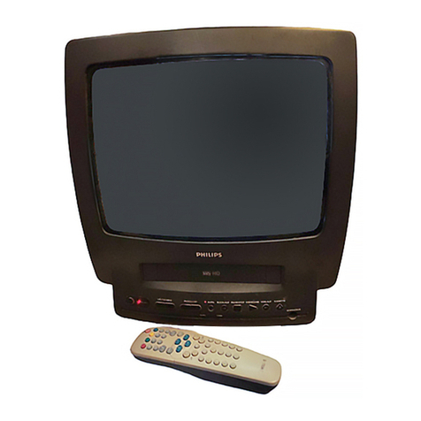 Philips 14TVCR240 User manual