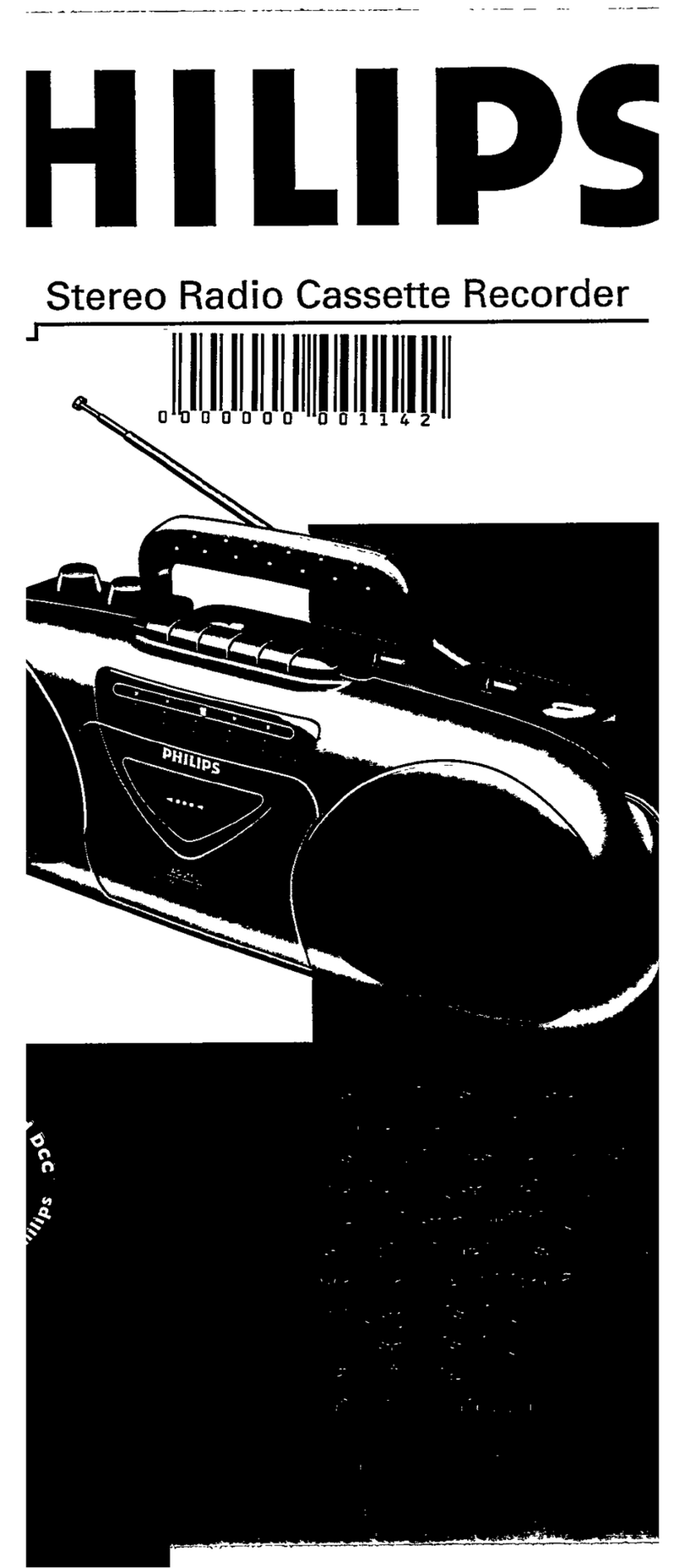 Philips Video Cassette Recorder user guide