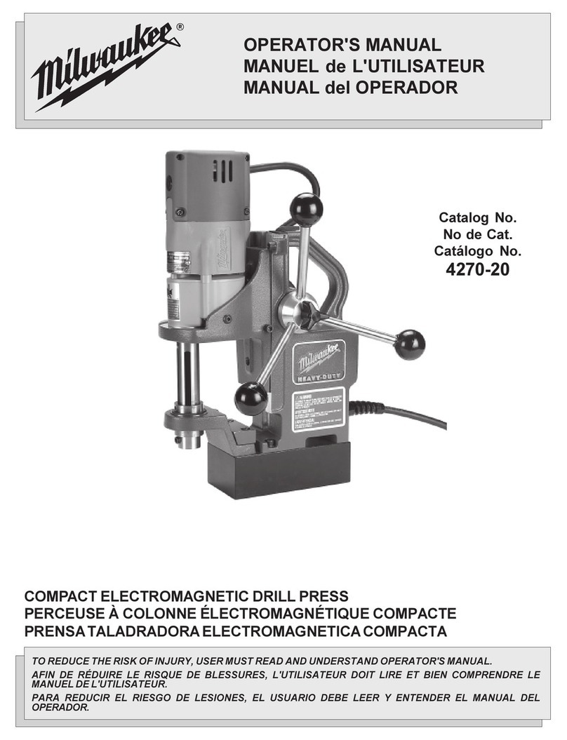 Milwaukee 4270-20 User manual