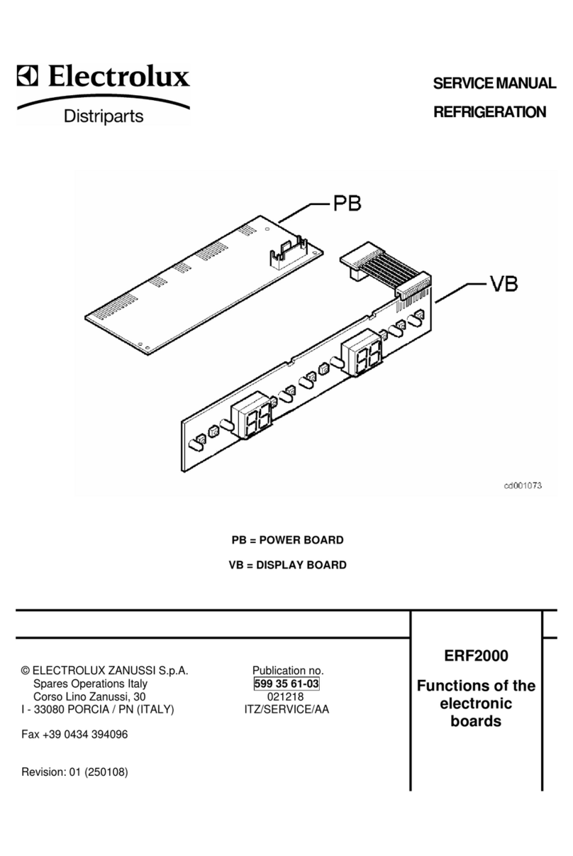 Electrolux ERF2000 User manual