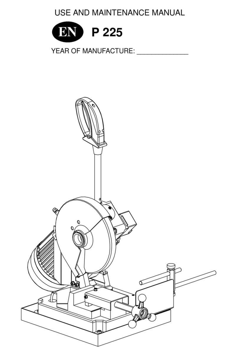 Hyd-Mech P 225 Use and maintenance manual