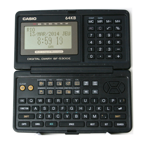 Casio SF-5300E User manual Casio SF-5300E User manual