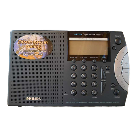 Philips 3750 User manual