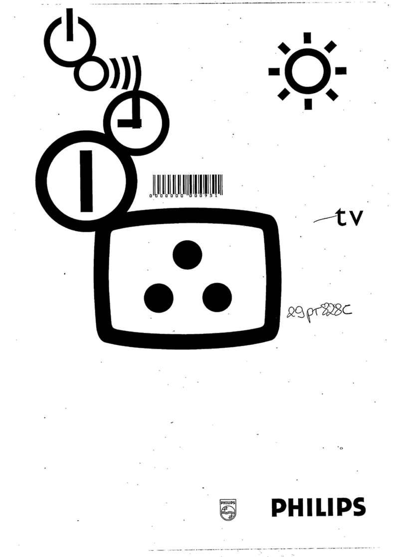 Philips TV User manual