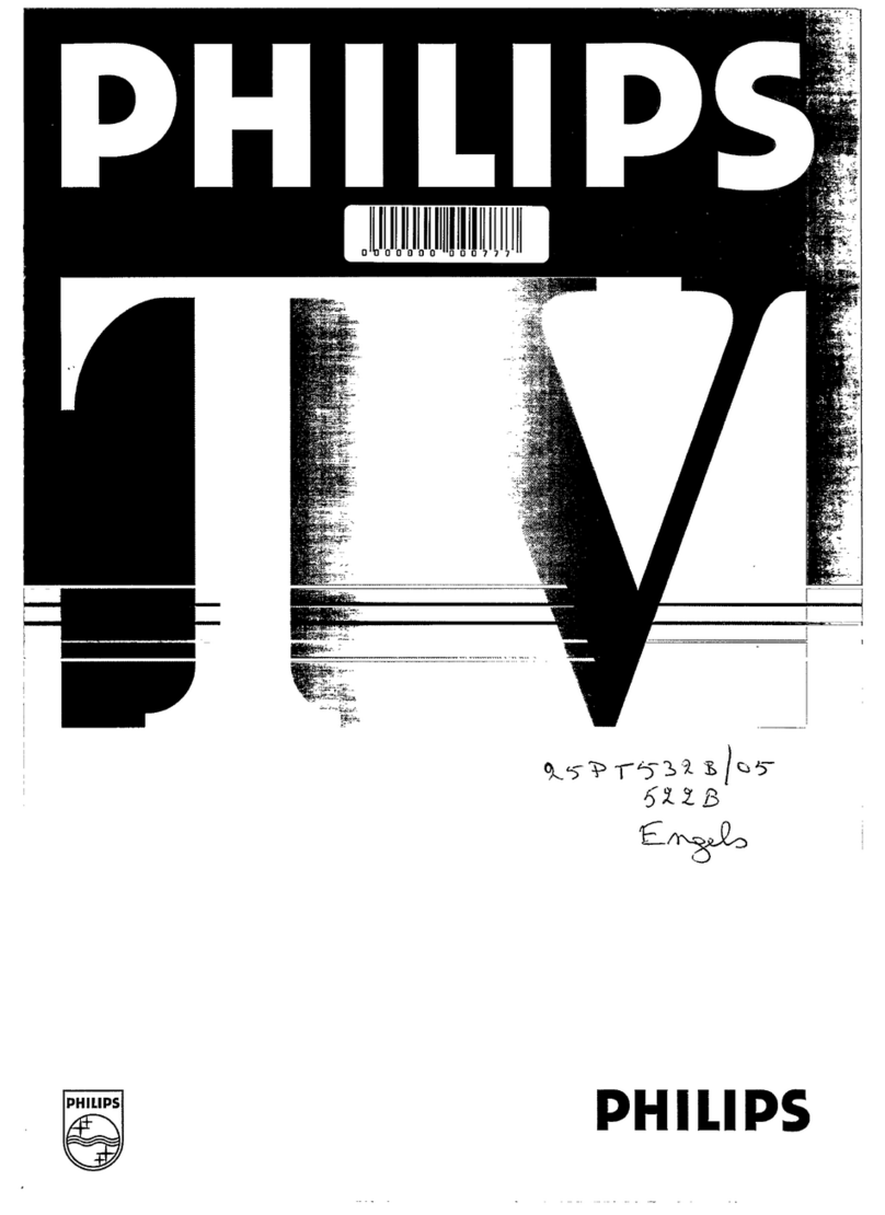 Philips TV User manual