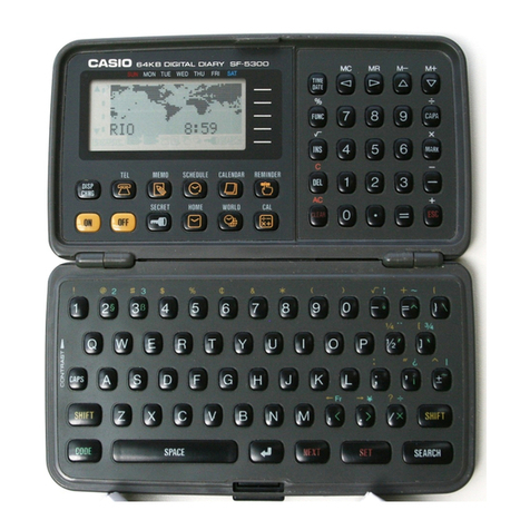 Casio SF-5100 User manual Casio SF-5100 User manual
