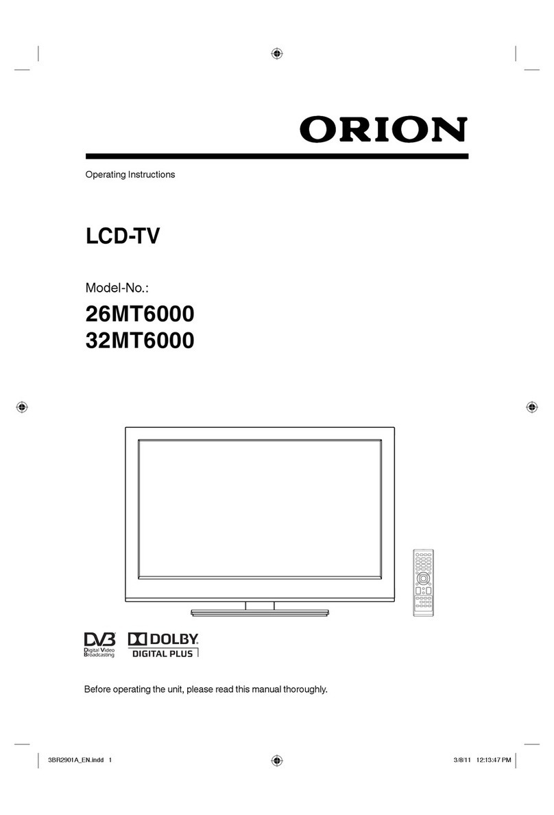 Orion 26MT6000 User manual