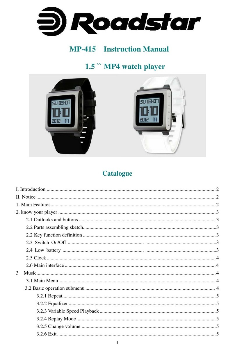 Roadstar MP-415 User manual