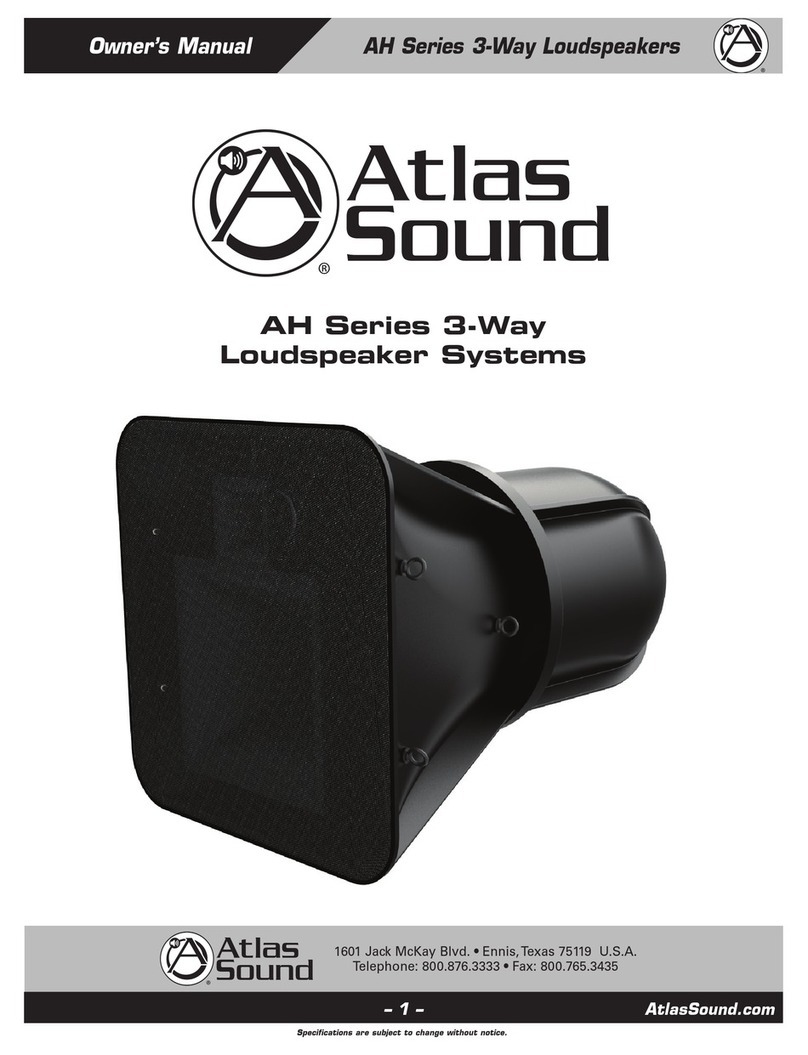 Atlas AH owner's manual
